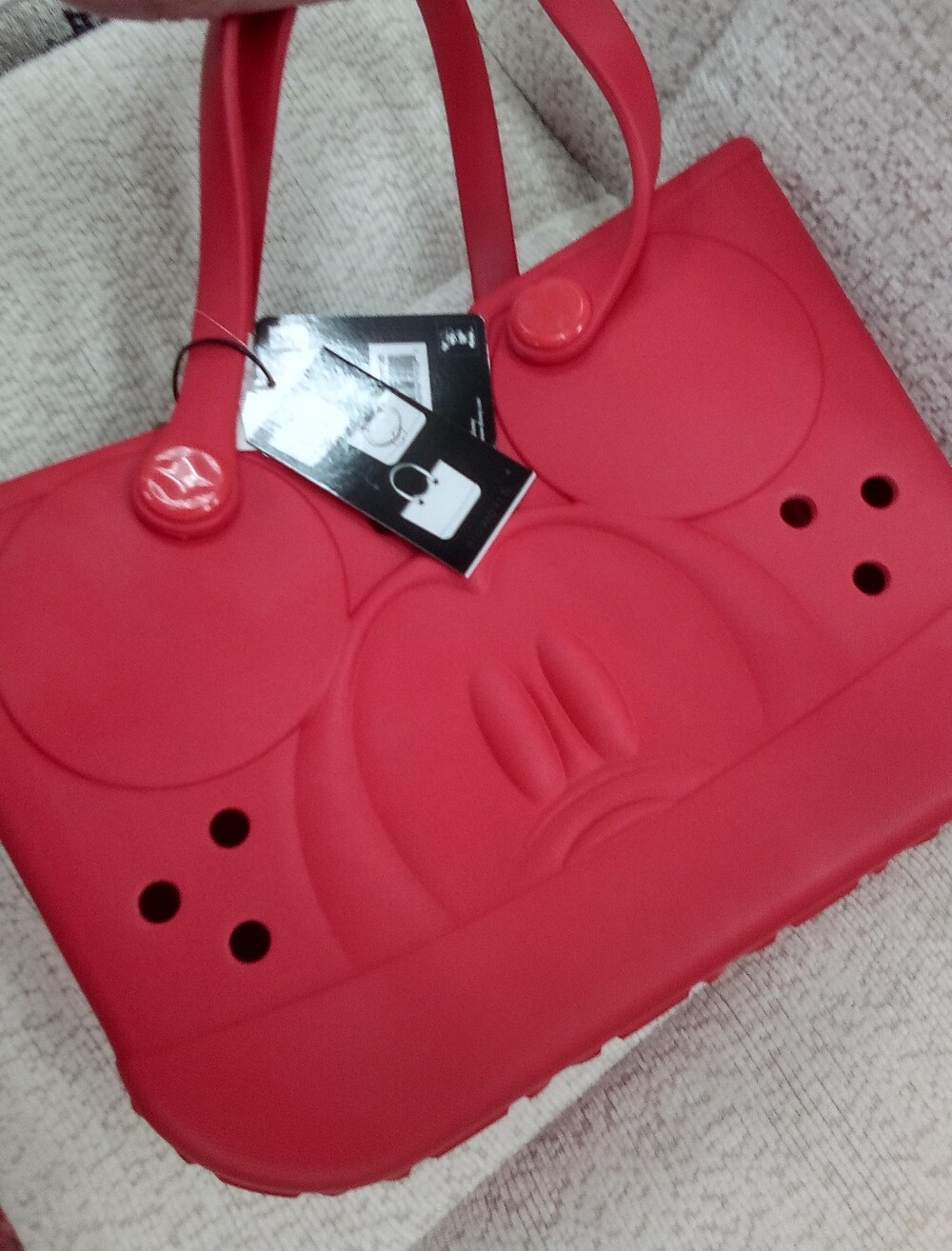 Minnie Mouse Red Tote Bag